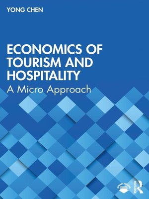 cover image of Economics of Tourism and Hospitality